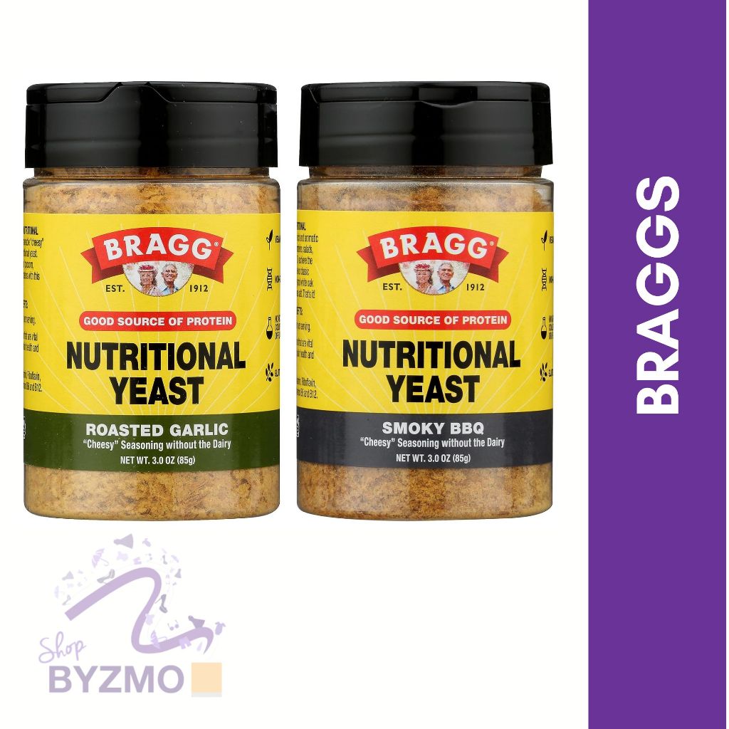 Bragg Nutritional Yeast Roasted Garlic 3 oz