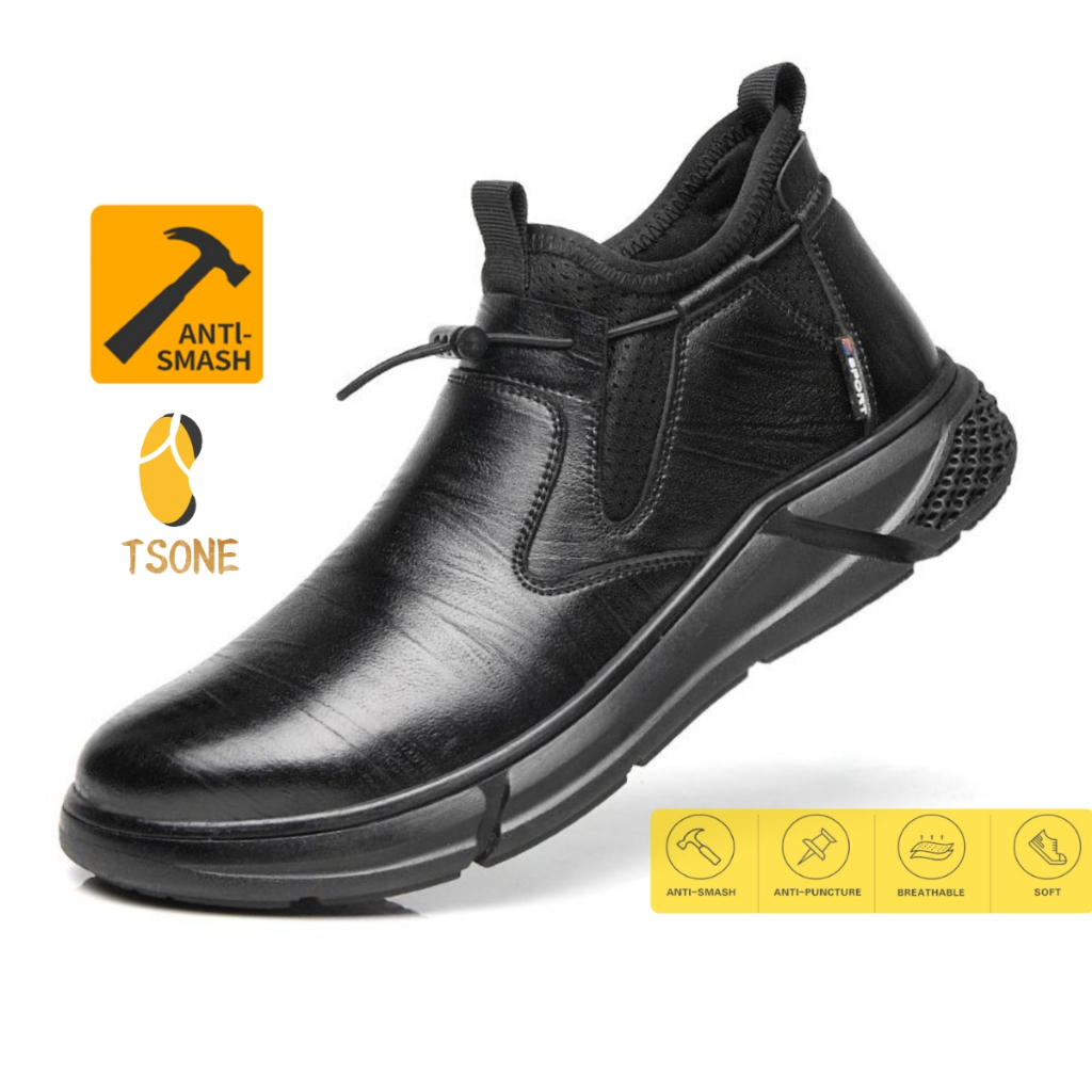 Casual steel outlet toe shoes