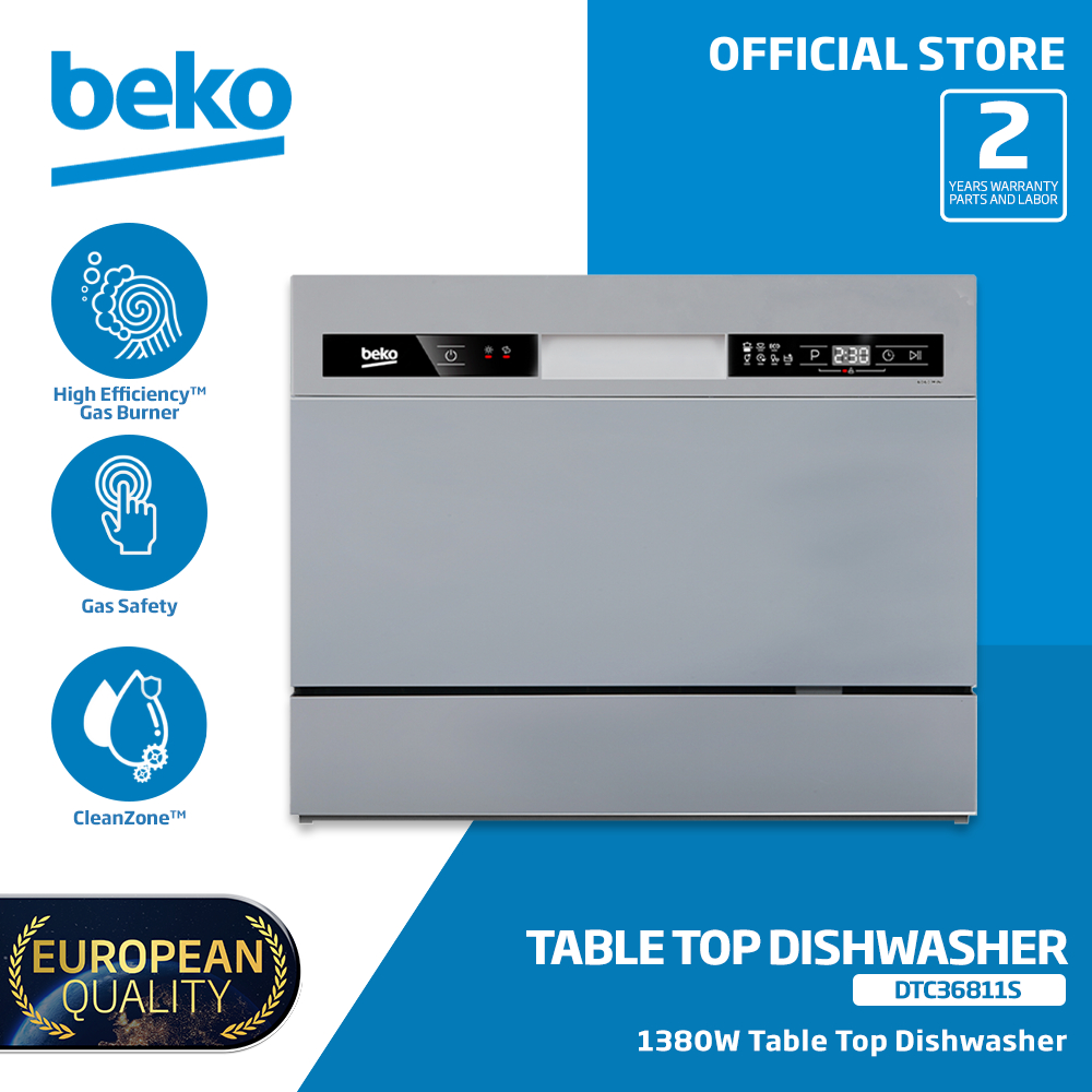 Beko table on sale top dishwasher