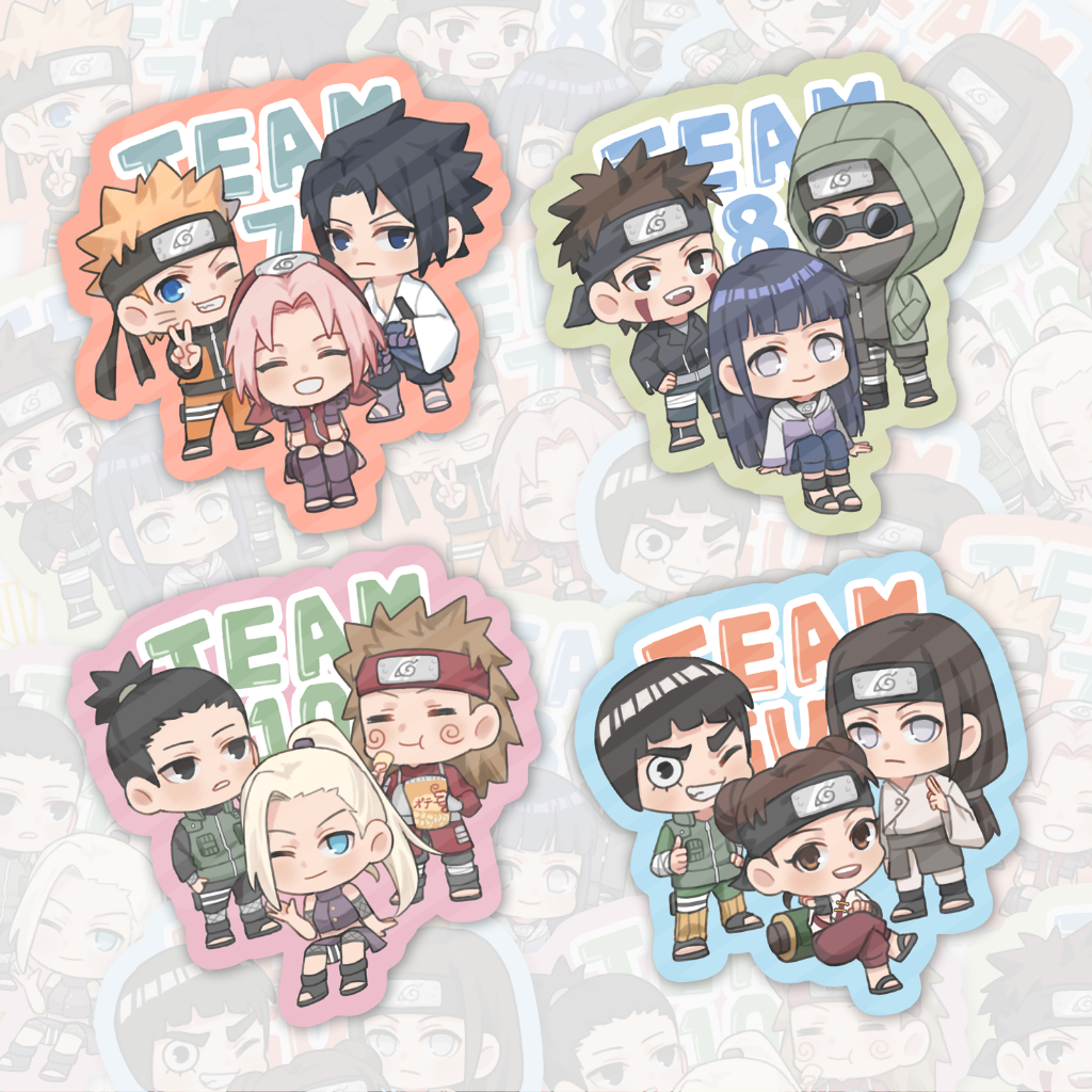 Naruto Shippuden- Die Cut Naruto Sticker 3.5