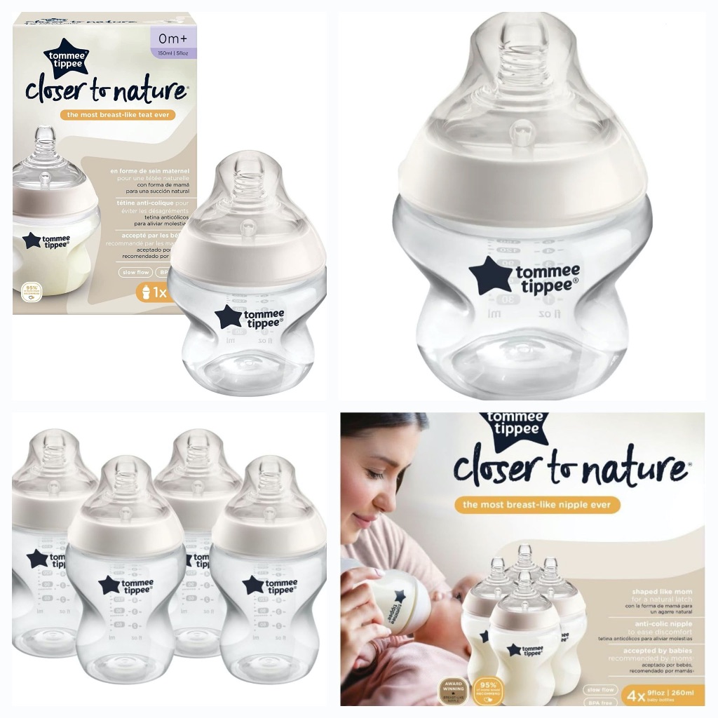 Tommee Tippee - Closer To Nature Baby Bottle, 5Oz