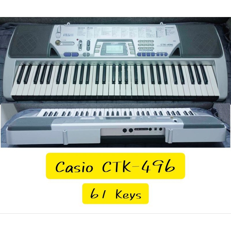 Casio 496 best sale