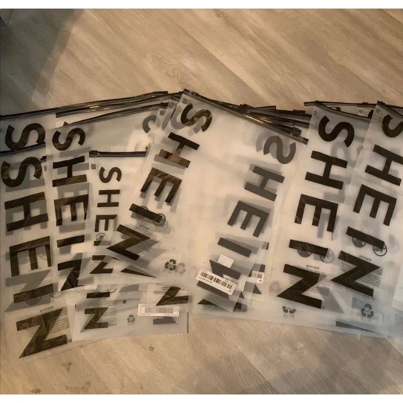 SHEIN plastic pouch 10 pieces 50 pesos Shopee Philippines