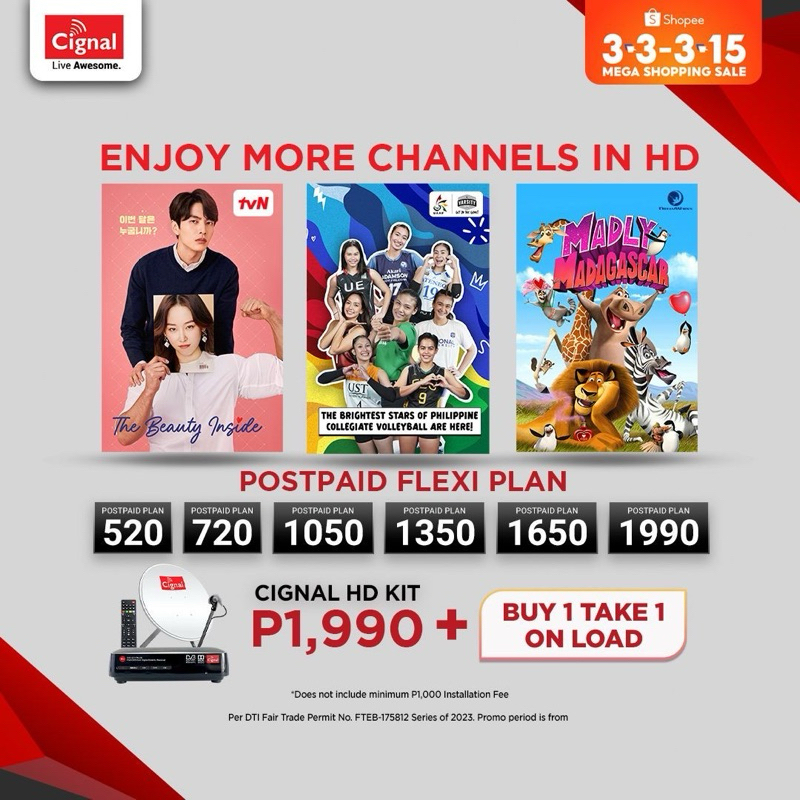 Cignal online hot sale