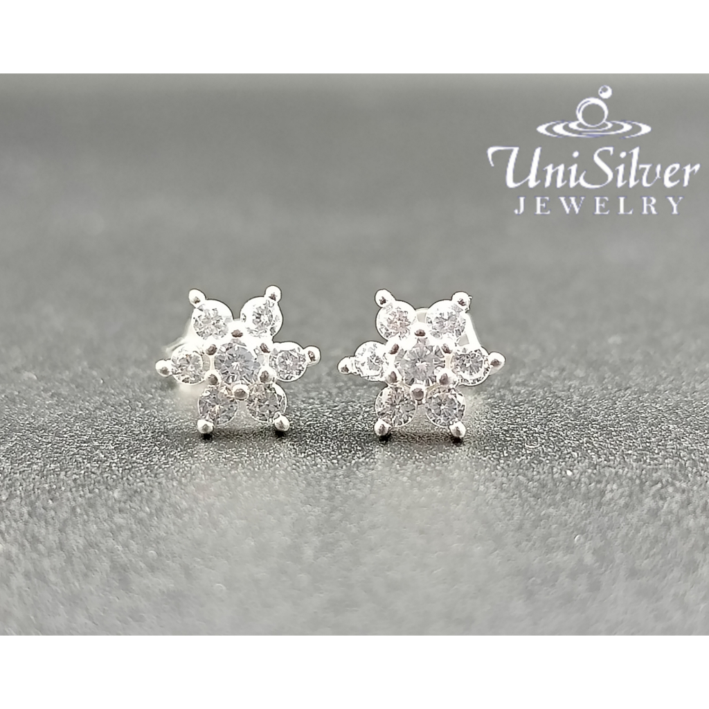 Unisilver 925 Sterling Lady s Earring ES022 2001 Shopee