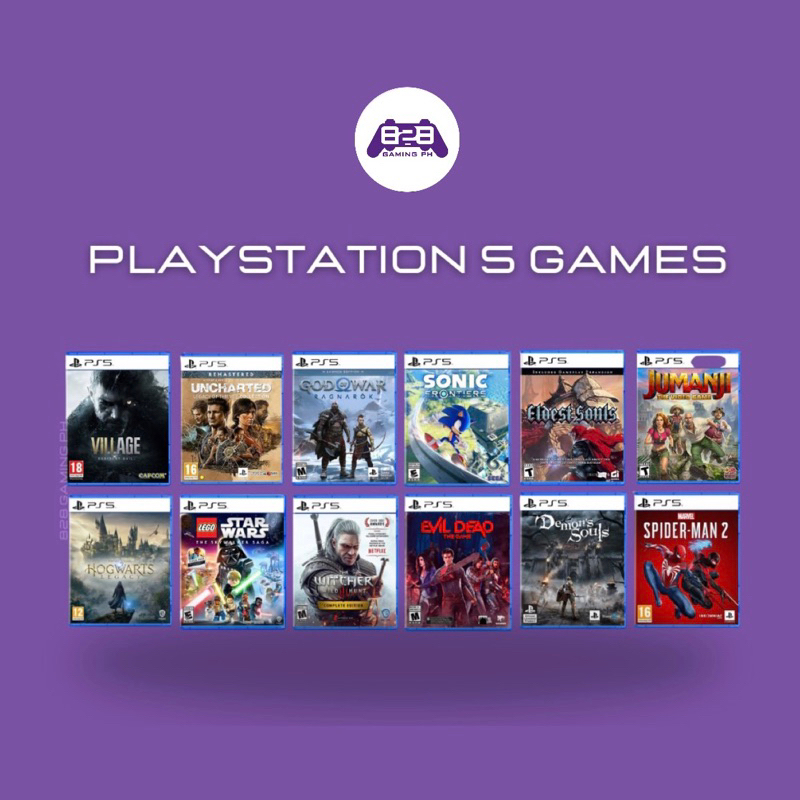 Playstation 5 best sale list of games