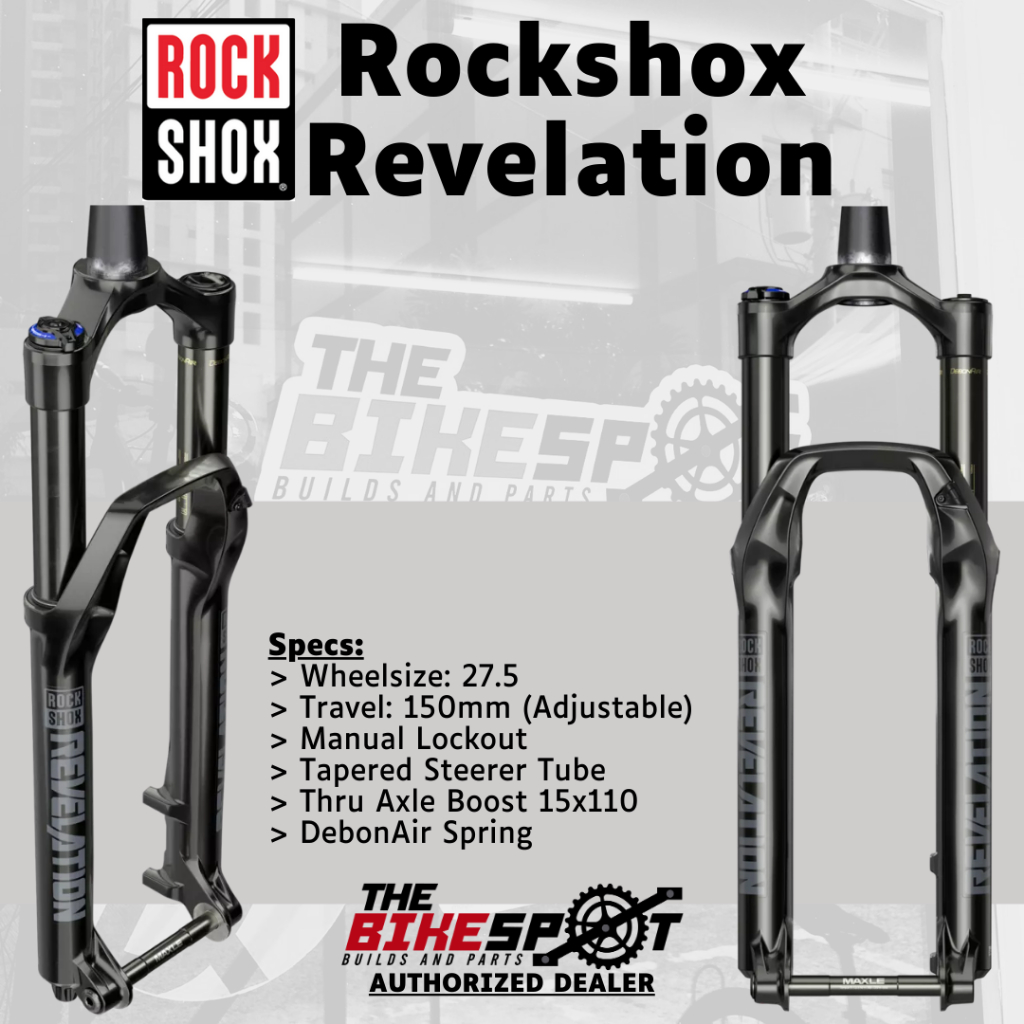 Rockshox revelation deals 150mm 27.5