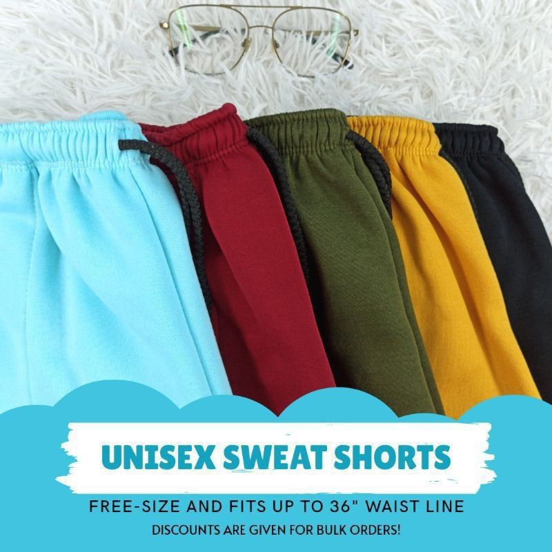 Sweat shorts in outlet bulk