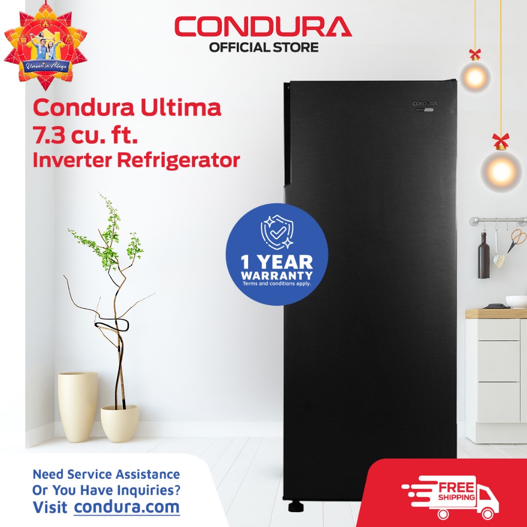 Condura refrigerator 7 cubic deals feet price