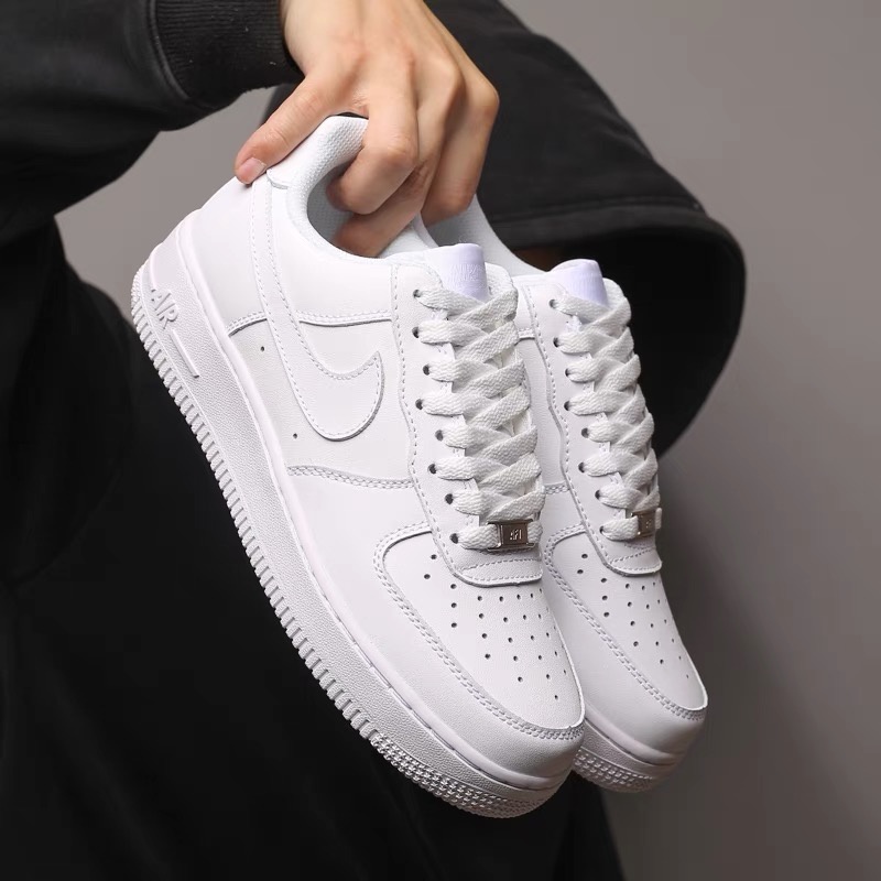 TRENDY ALL WHITE NIKE CASUAL SHOES FOR MEN AND WOMEN Shopee