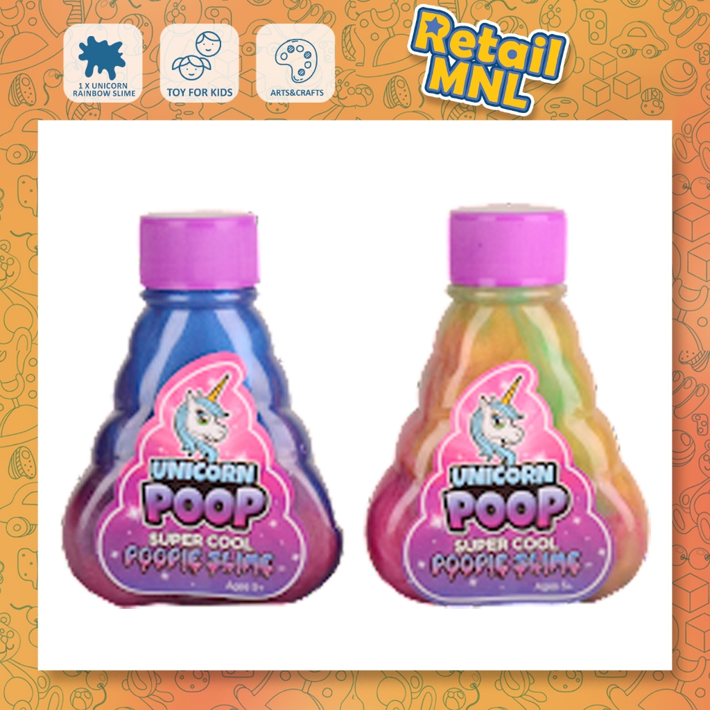 Unicorn poop best sale slime toy