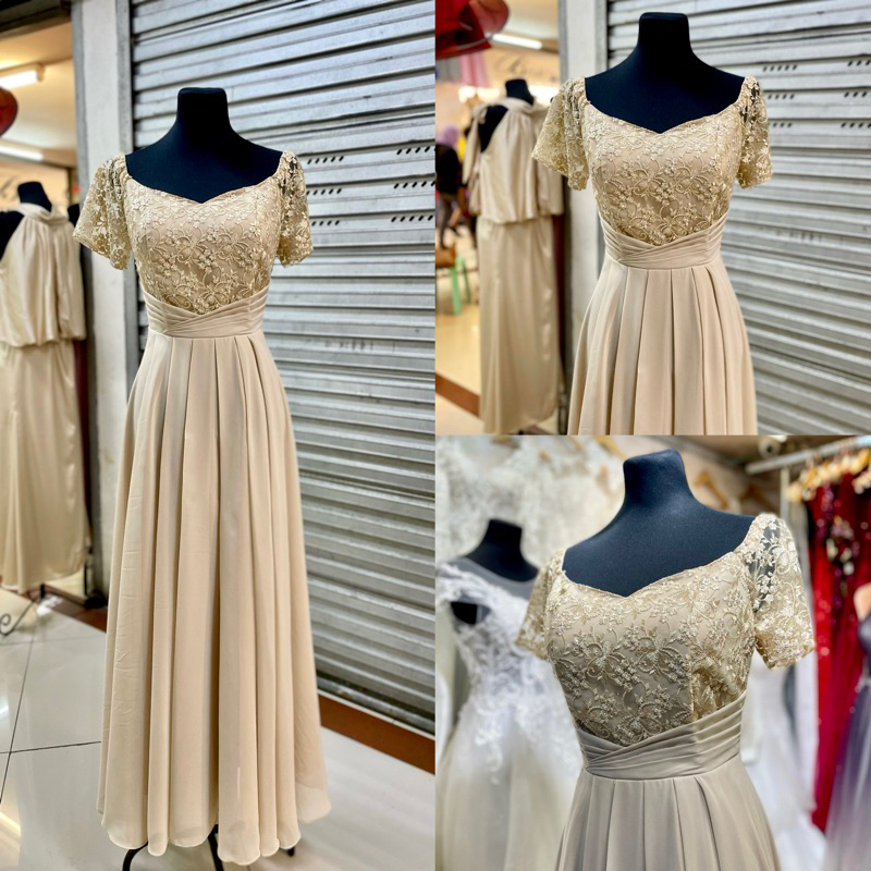 Gown style for principal sponsor sale