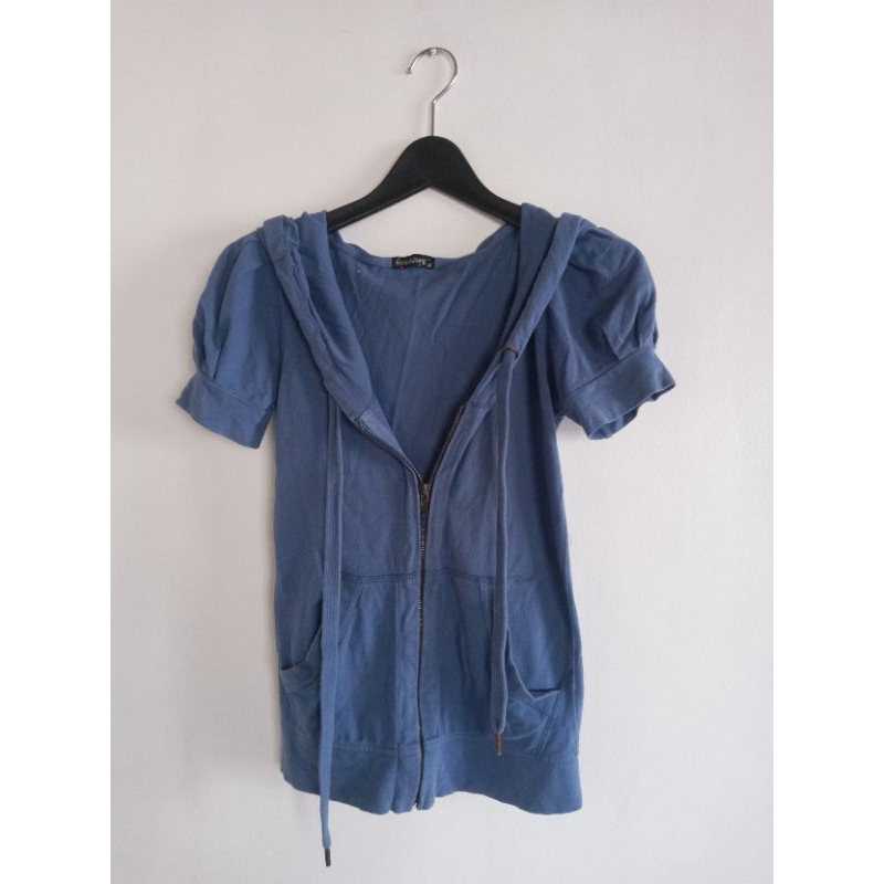 Folded and hung hoodie jacket sales