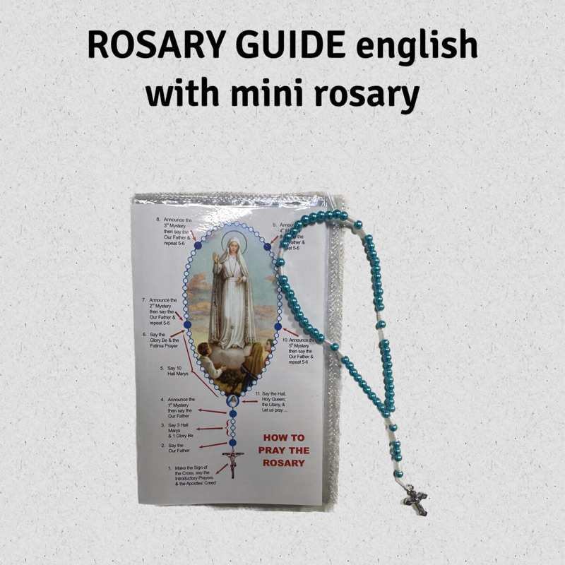 Rosary guide deals english