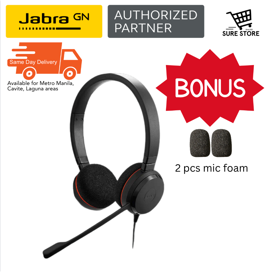 Jabra Evolve 20 MS Stereo Headset