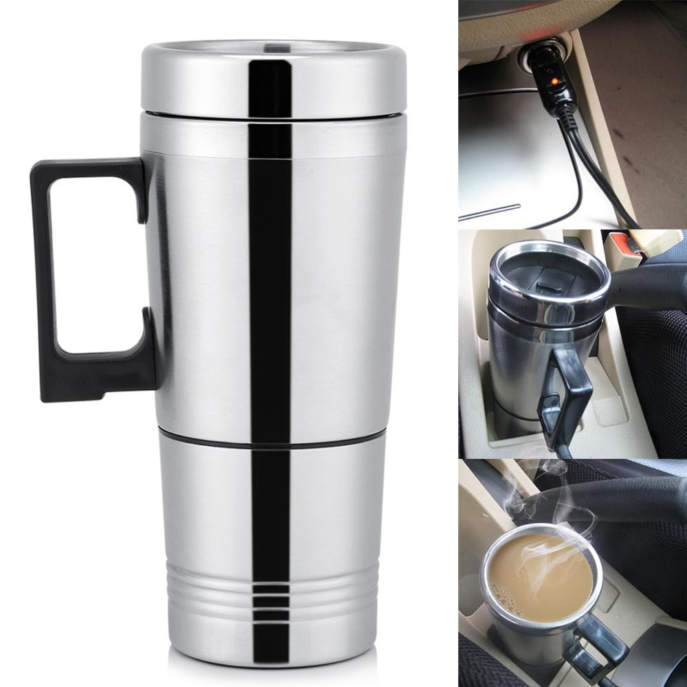 Car Heating Cup 12/24v Heater Kettle Coffee Tea Boiling High