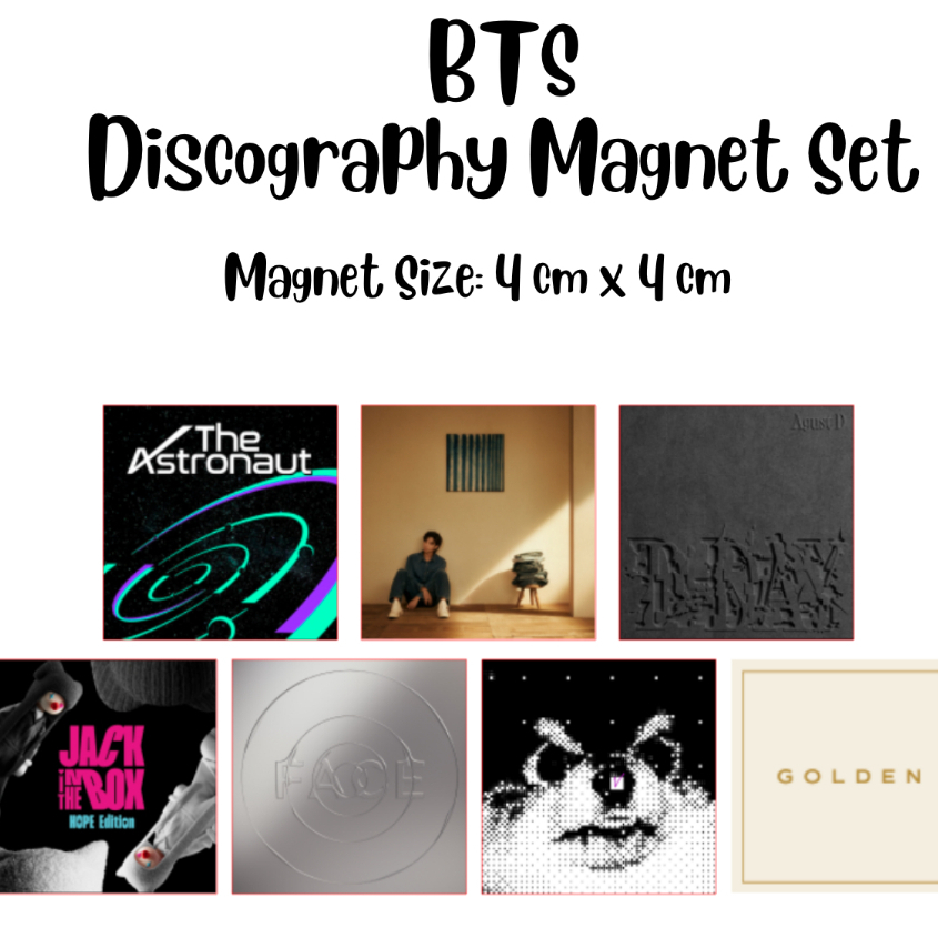 Bts Discography Album Covers Solos 