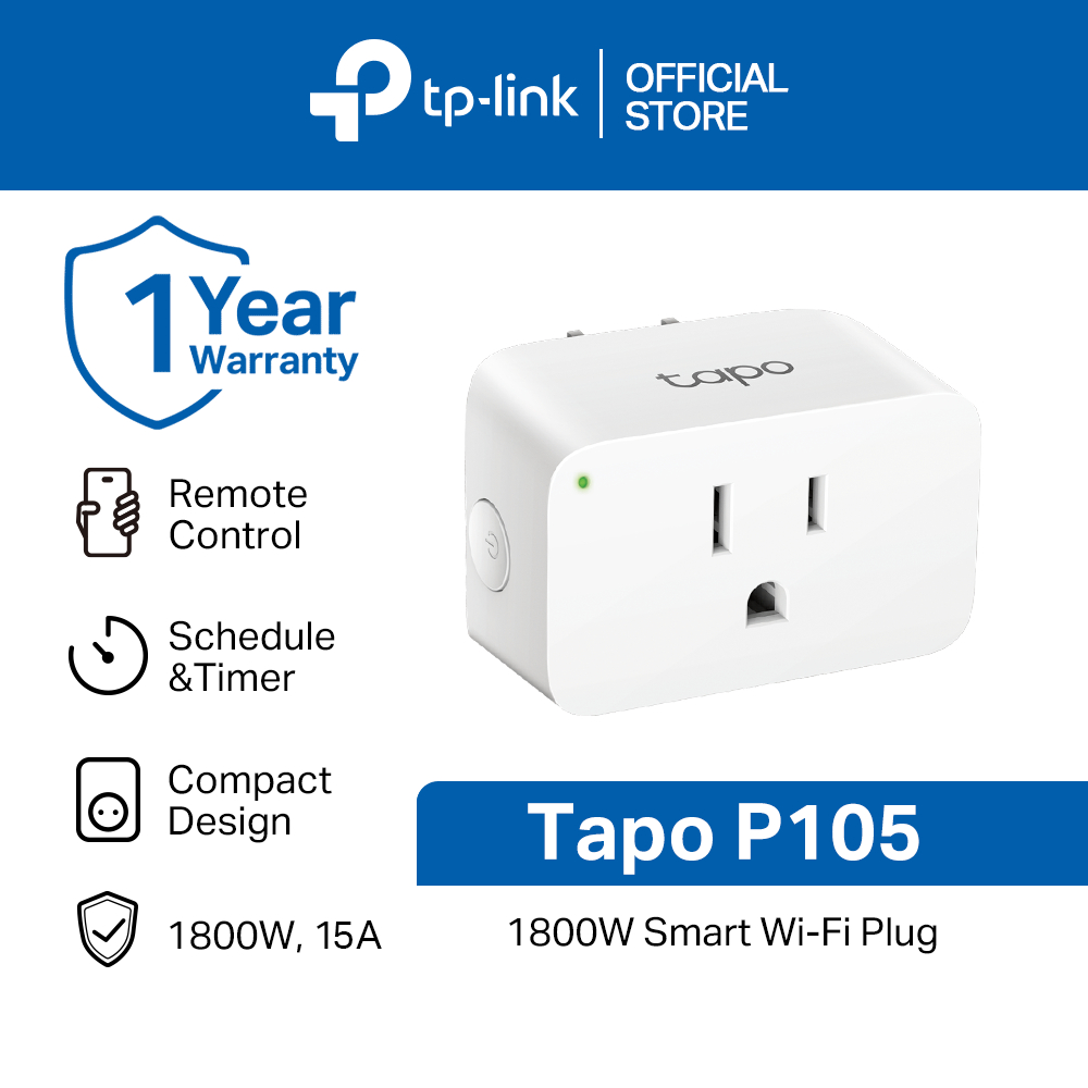 TP-Link Tapo P105 Mini Smart Wi-Fi Plug | Shopee Philippines