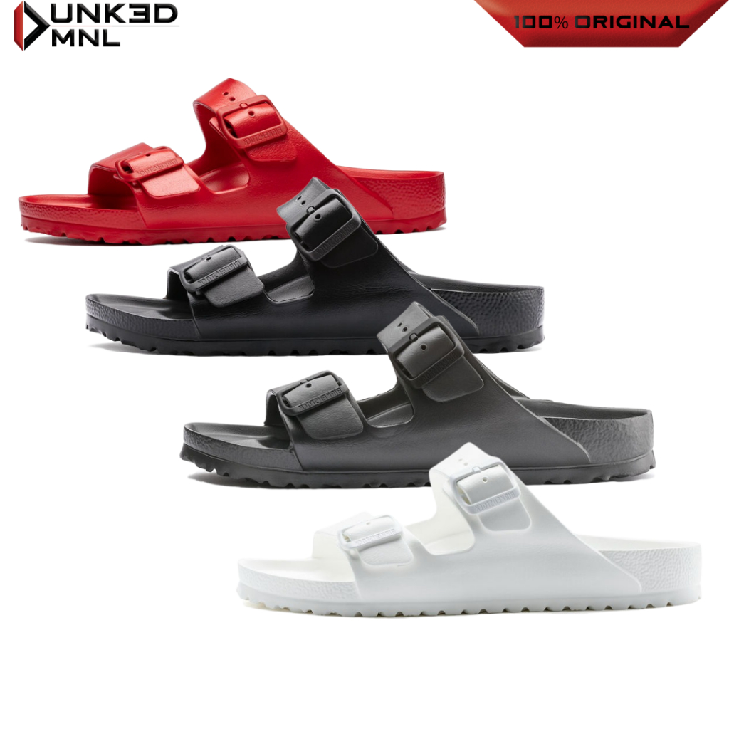 Red store birkenstock mens