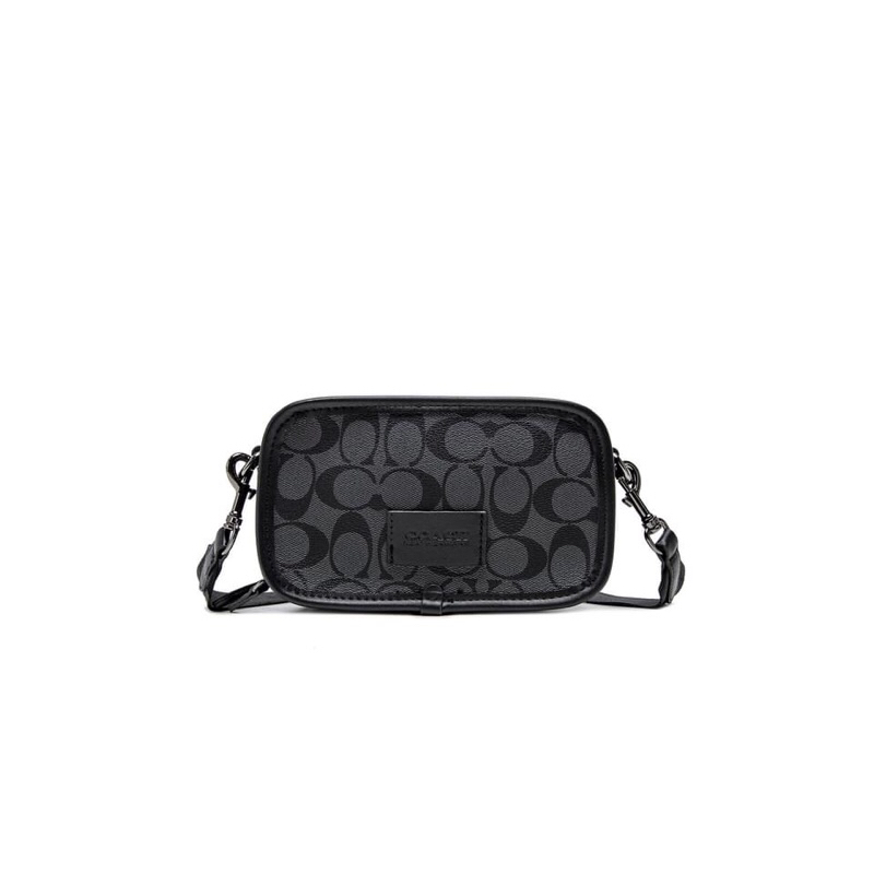 Black coach sling outlet bag