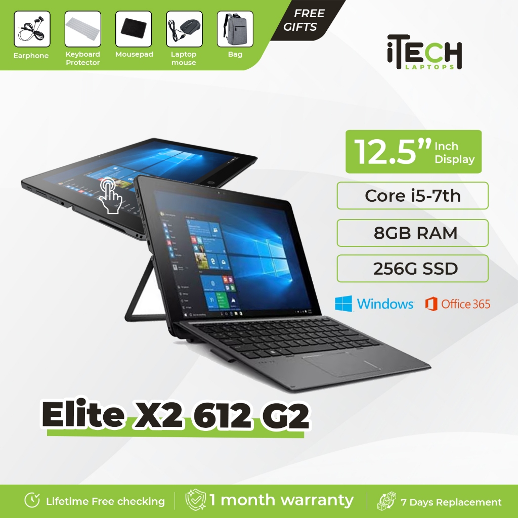 HP 12.1インチ 2in1タブレットPC HP Pro x2 612 G2 Core i5-7Y54/8GB