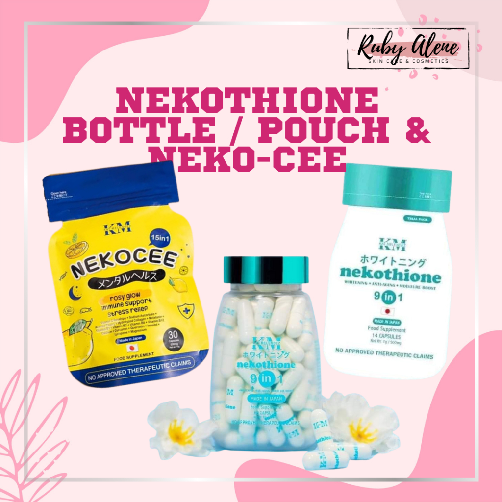 RBY - NEKOTHIONE/NEKOCEE BOTTLE AND POUCH VITAMINS | Shopee