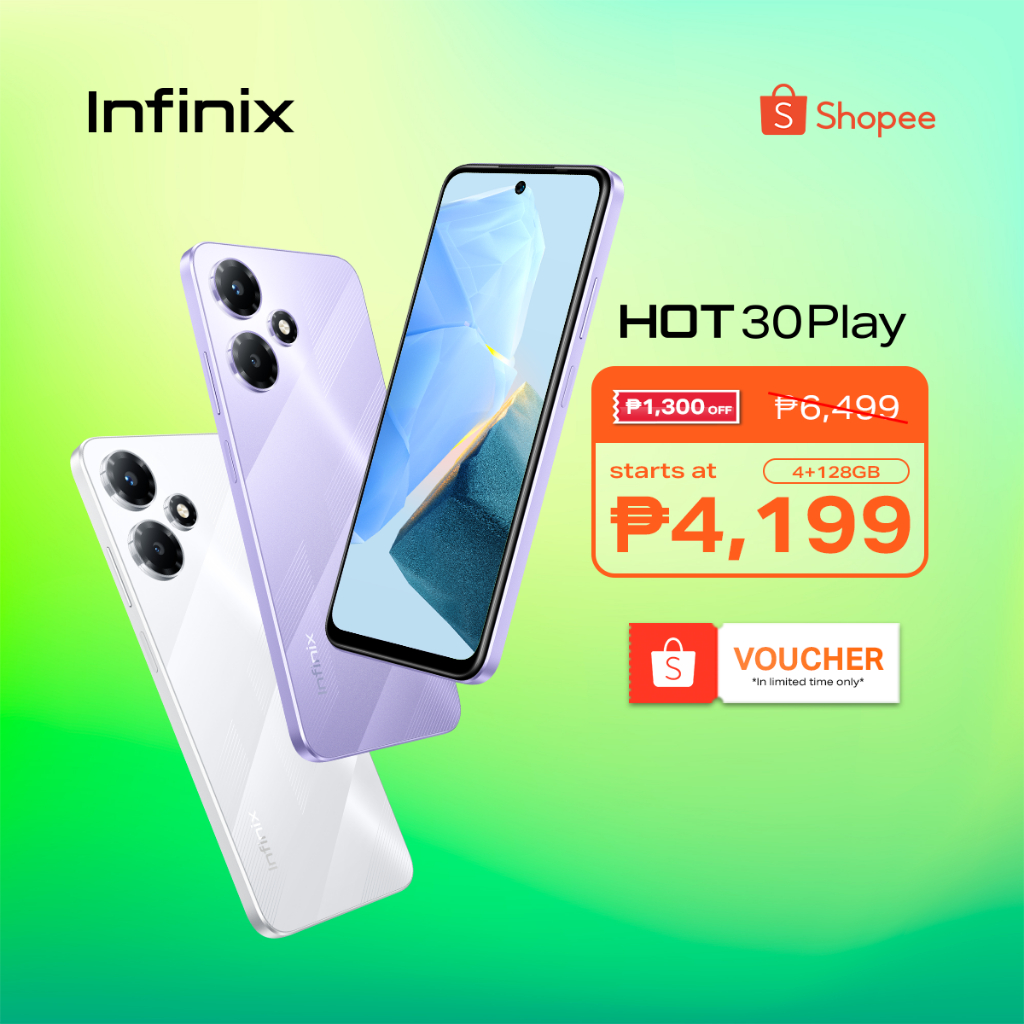 Infinix, Online Shop Shopee Philippines