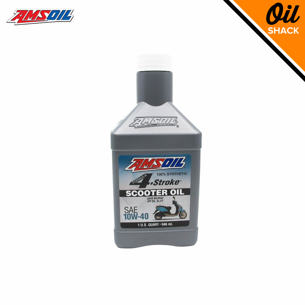 AMSOIL 100% Synthetic Extended-Life SAE 10W-40 Motor Oil