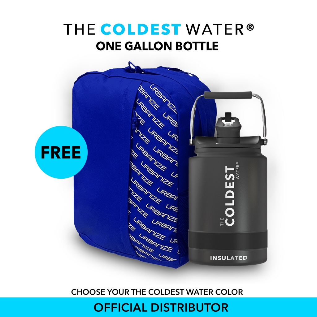 Coldest One Gallon Water Bottle with Lid