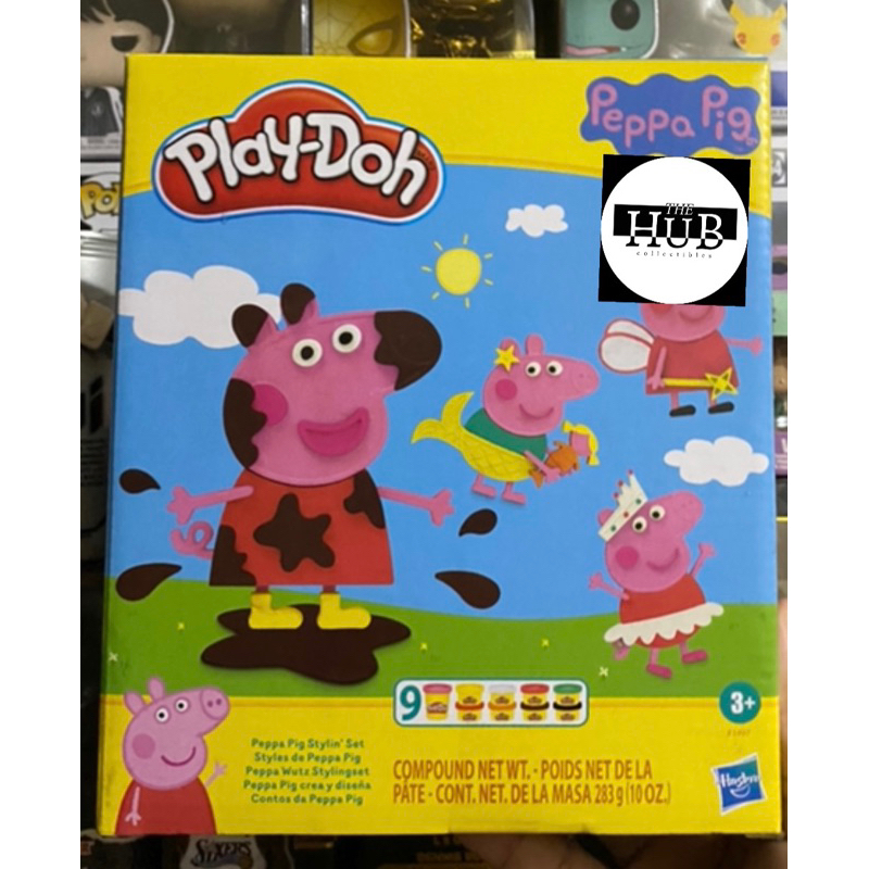 PLAY DOH Peppa Pig Stylin, Clay Toy, Toys for Kids