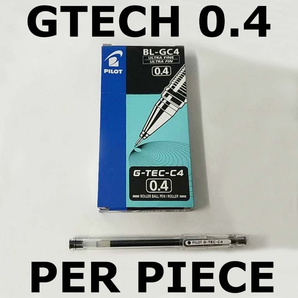 Pilot G-Tec-C4 Ultra Fine 0.4 Gel Pen