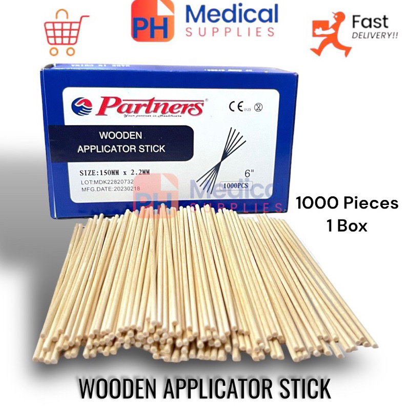 Simplex Cotton-Tipped Applicator Sticks