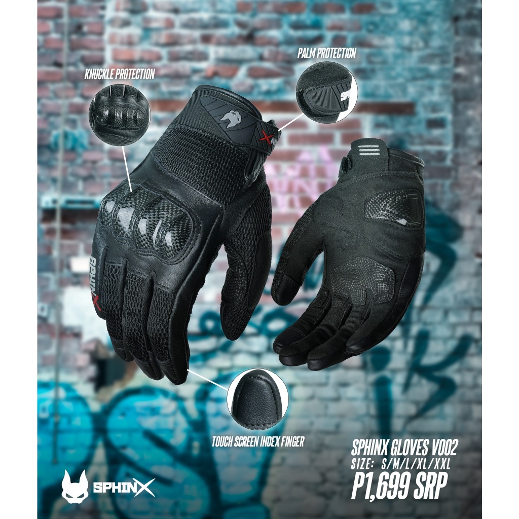 Motorcycle gloves with knuckle hot sale protection