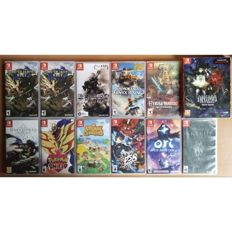 Second hand games for deals nintendo switch