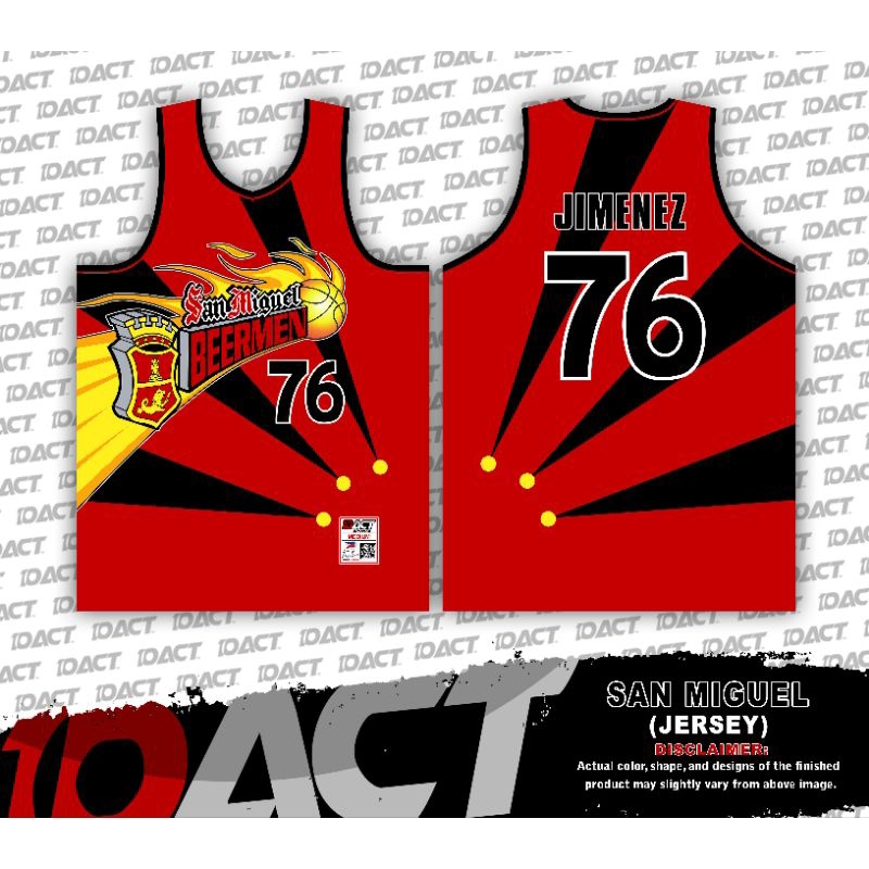 San miguel best sale beermen jersey