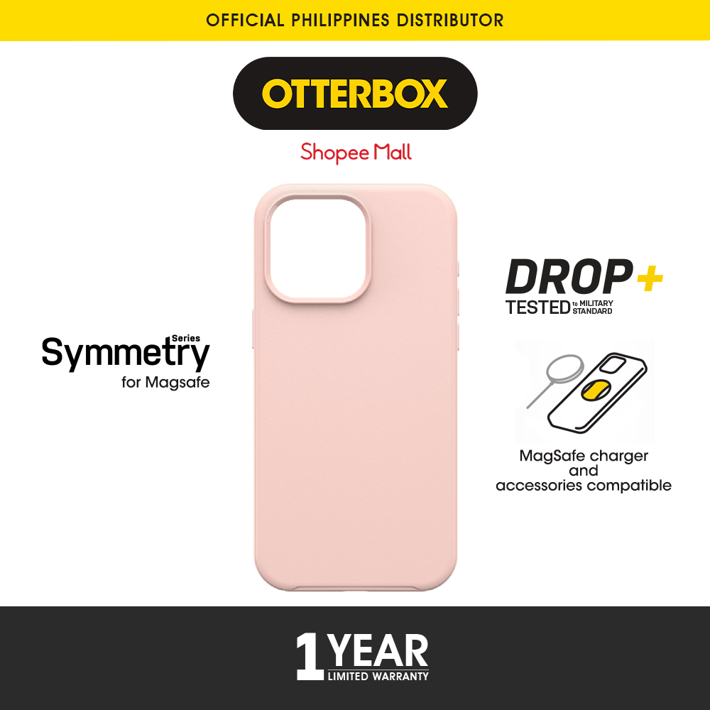 OtterBox Symmetry Series for MagSafe Case for Apple iPhone 15 Plus and iPhone 14 Plus - Ballet Shoes