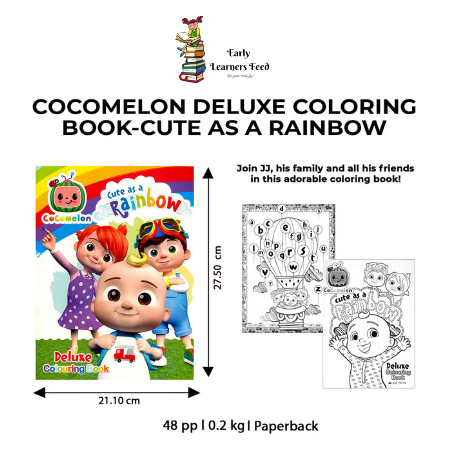 Cocomelon Mega Coloring Book