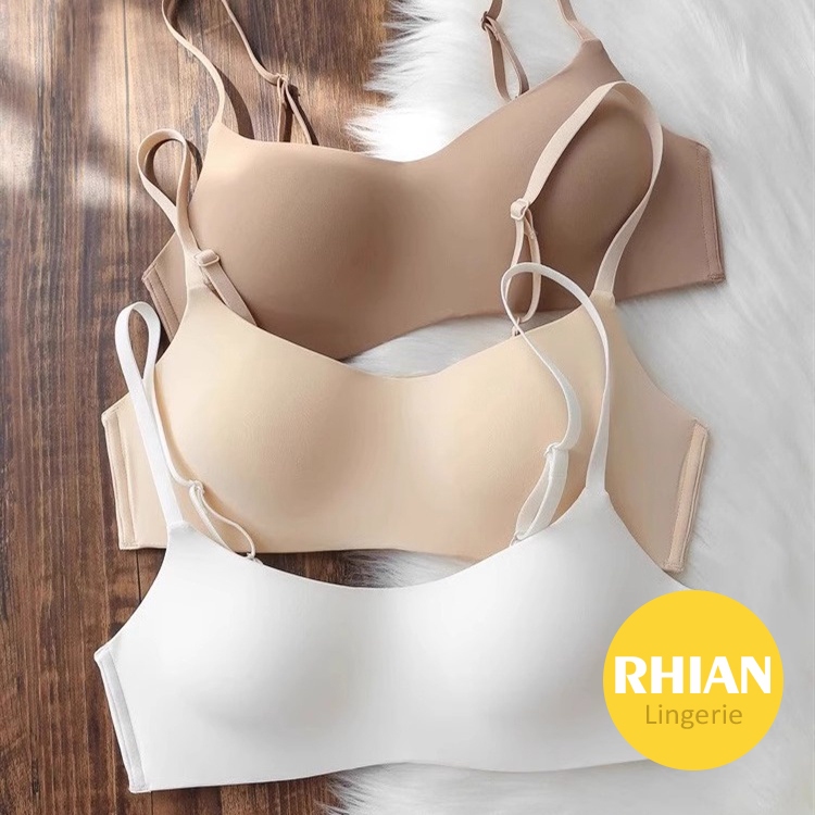 Rhian Bralette Wireless bra for womens Seamless Bra Single Layer Thin  Bralette Non-Padded underwear