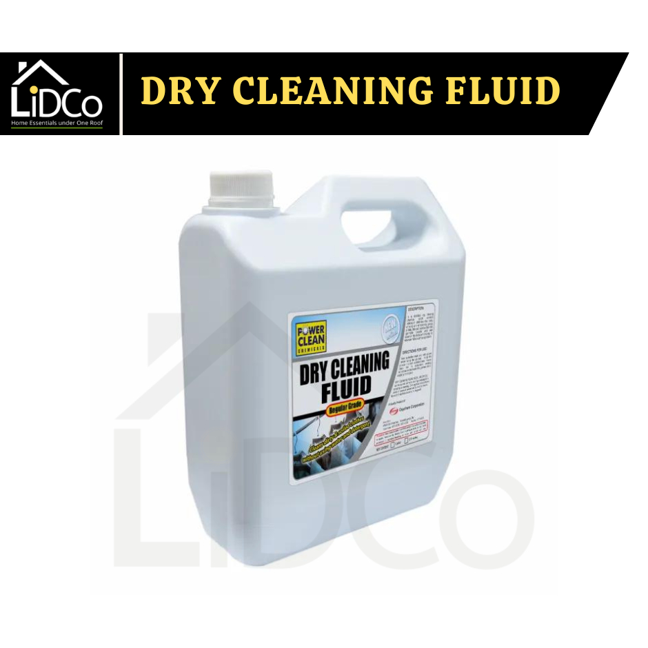 Powerclean DRY CLEANING FLUID Gallon Shopee Philippines
