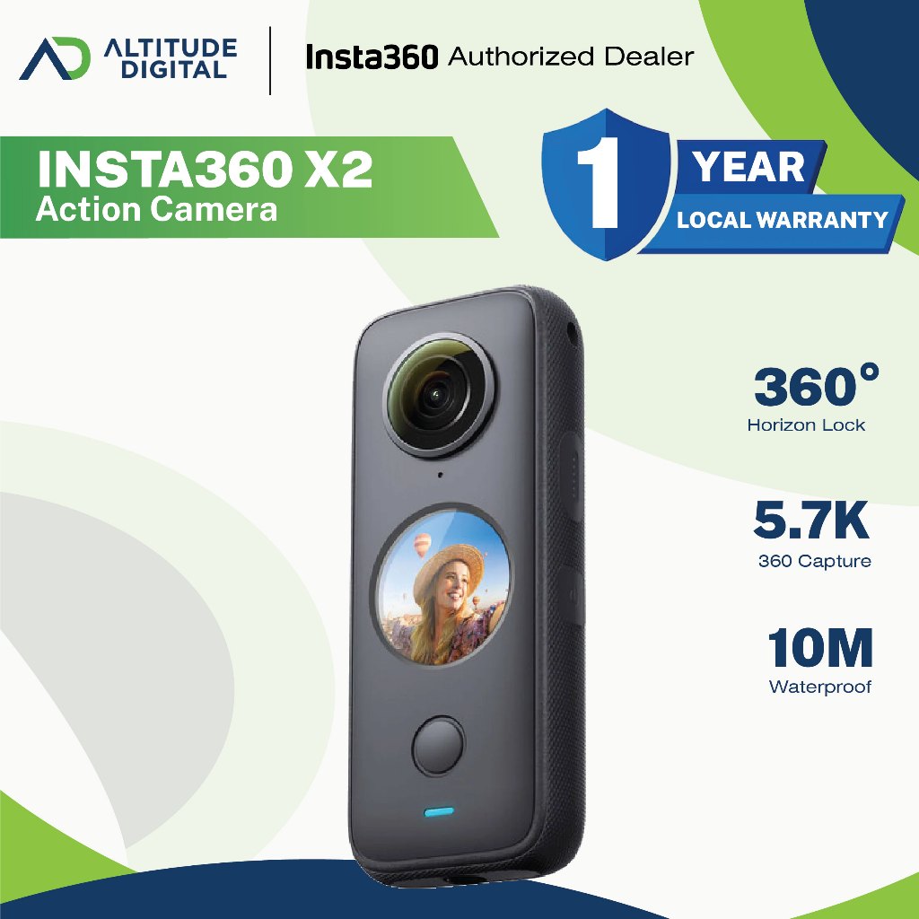 Insta360 ONE X2 Waterproof Pocket Action Camera