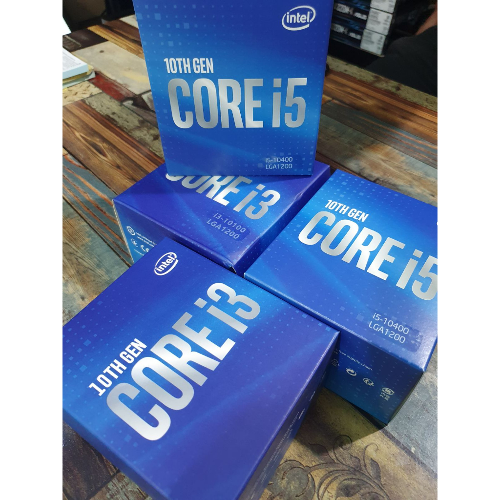 Intel Core i3-10100 10th Gen 4 Cores 8 Threads 3.6GHz up to 4.3GHz LGA1200