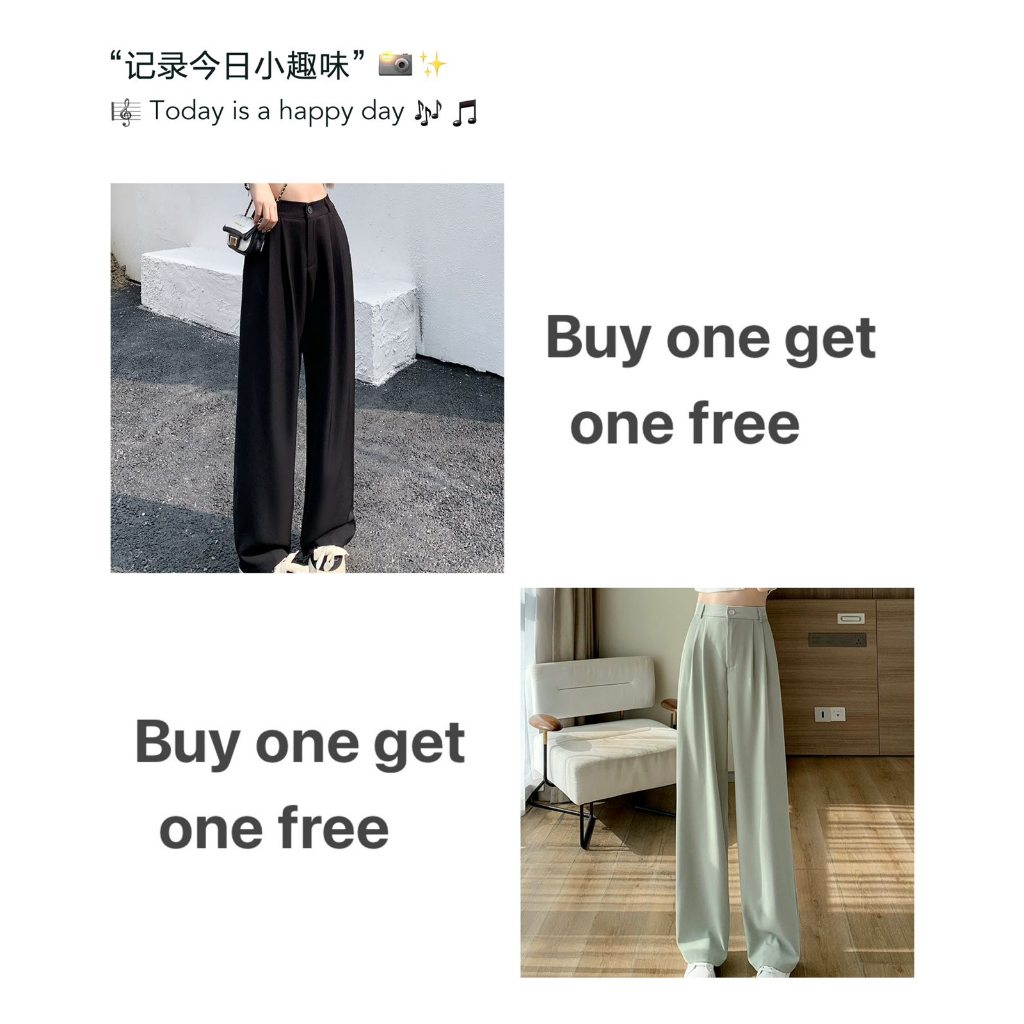 Shop wide leg pants outfit korean for Sale on Shopee Philippines