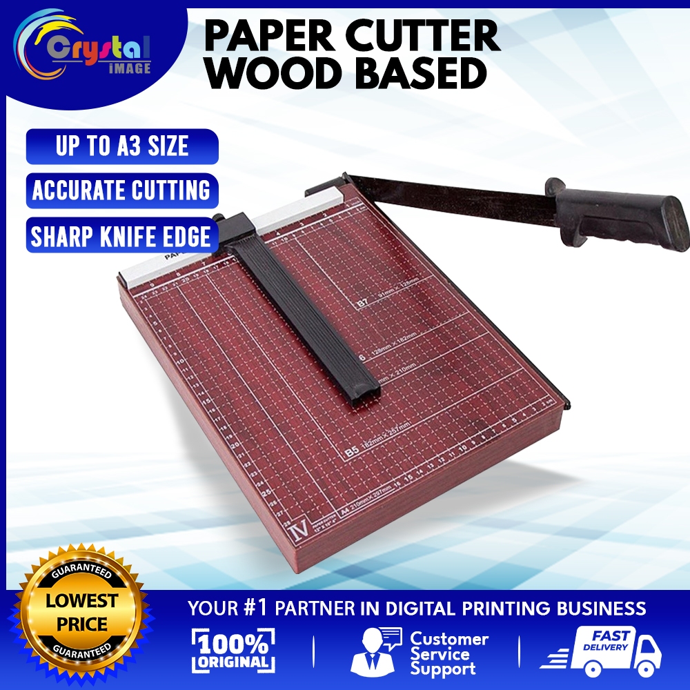 Officom Paper Cutter Wood