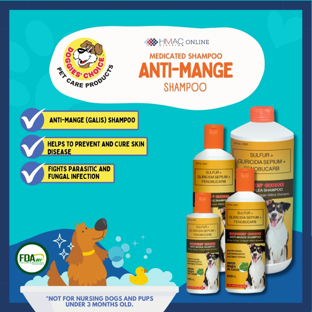 Anti mange best sale shampoo for dogs