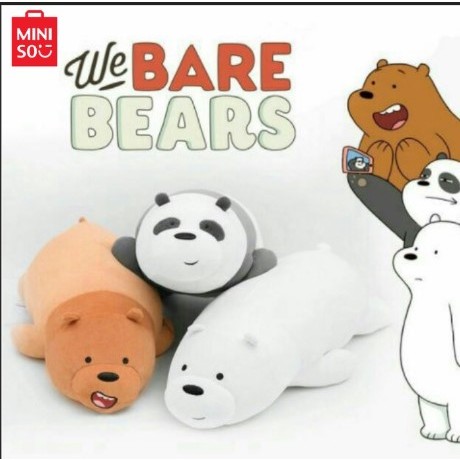 We bare bears 2024 stuffed toy shopee