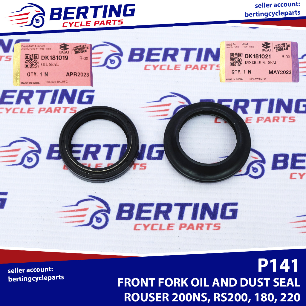 FORK OIL SEAL AND DUST SEAL Rouser 180 220 NS200 200NS RS200