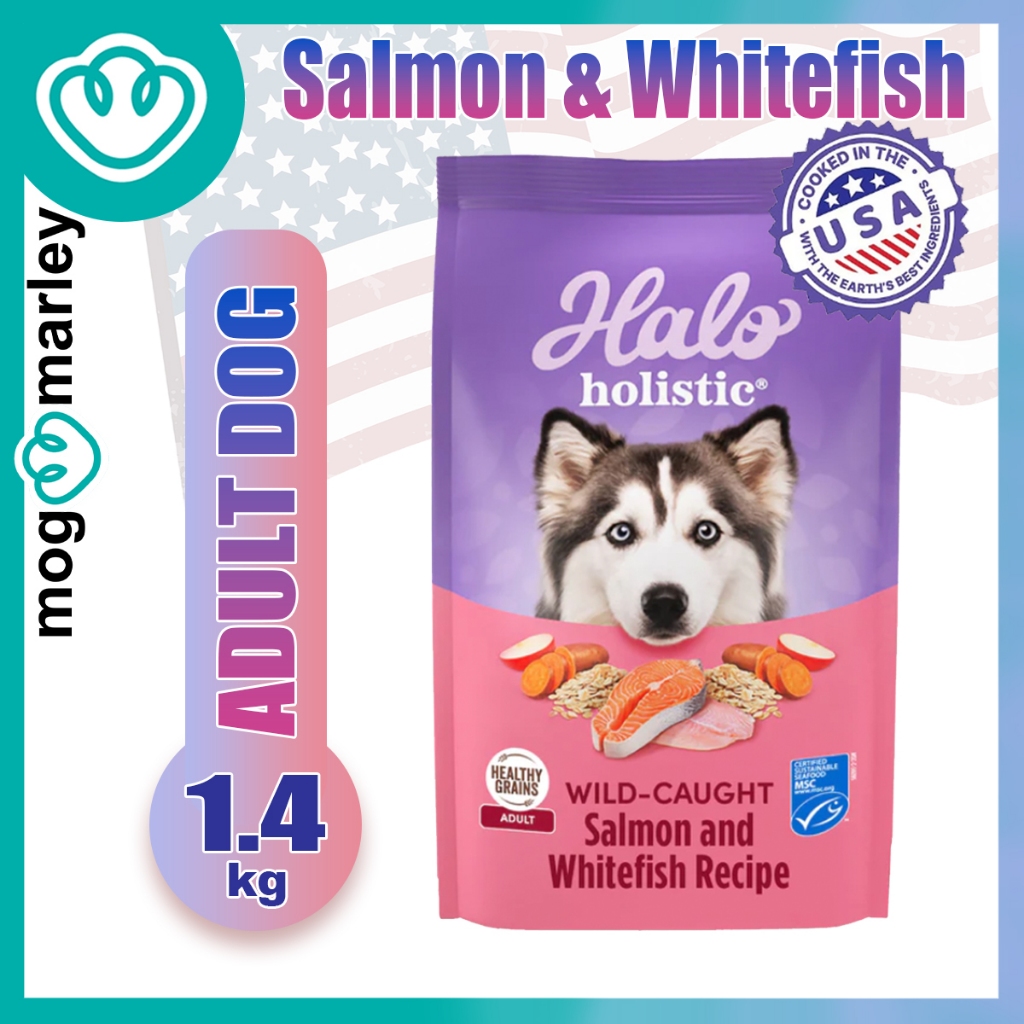 Halo holistic wild top salmon and whitefish