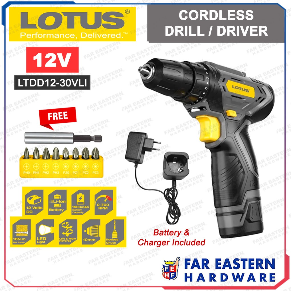 Lotus discount impact driver