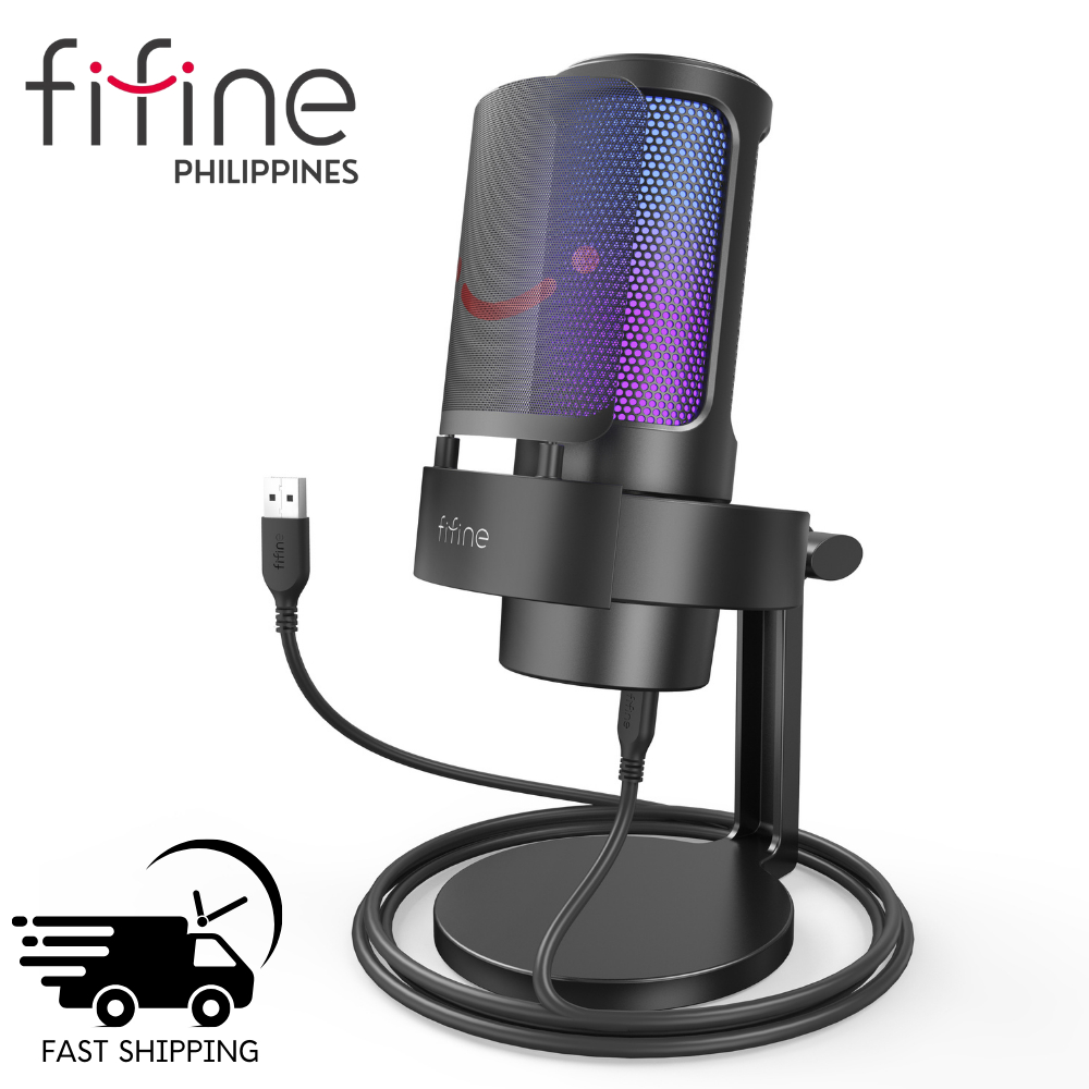 Fifine T669 Studio Condenser USB Microphone now available in PH—on