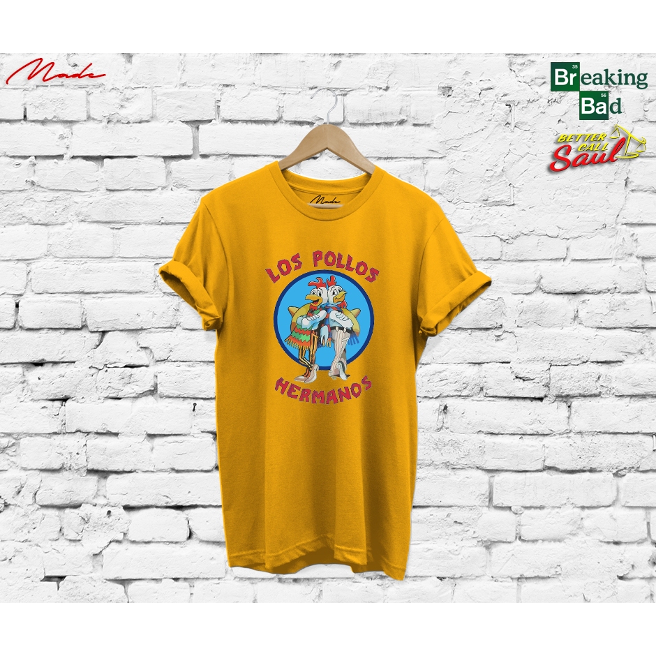 Breaking Bad Los Pollos Hermanos Shirt Shopee Philippines